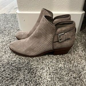Sam Edelman Taupe Ankle Boots